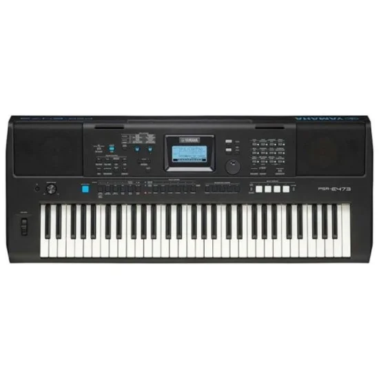 Yamaha (PSR-E463) Portable Keyboard With 61 Keys Piano – Black